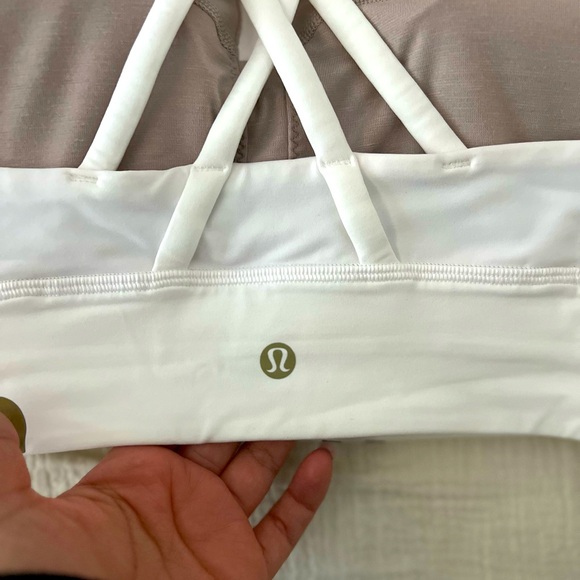 Lululemon Energy Bra High Neck Long Line Zip - Picture 3 of 4